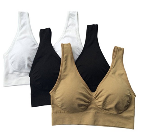 Comfortable Wireless Bra SALE (Set Of 3) Comfortable Wireless Bra SALE (Set Of 3)