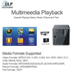 MINI PROJECTOR 1080P HD MINI PROJECTOR 1080P HD