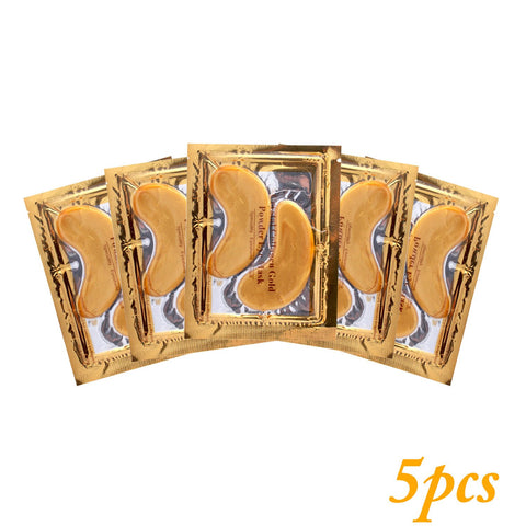 24k Gold Gel Eye Mask Eyelid Patch Anti Wrinkle Eye Care gold 24k Gold Gel Eye Mask Eyelid Patch Anti Wrinkle Eye Care gold