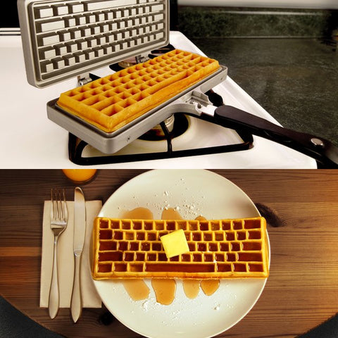 The Keyboard Waffle Iron The Keyboard Waffle Iron
