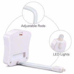 8-COLOR LED SENSORED TOILET POTLIGHT 8-COLOR LED SENSORED TOILET POTLIGHT