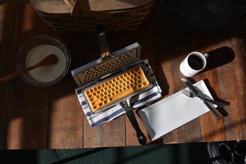 The Keyboard Waffle Iron