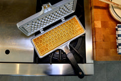 The Keyboard Waffle Iron